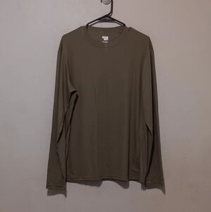 Massit Inversion Flame Resistanr Men T-Shirt Olive SzL Performance Long Sleeve